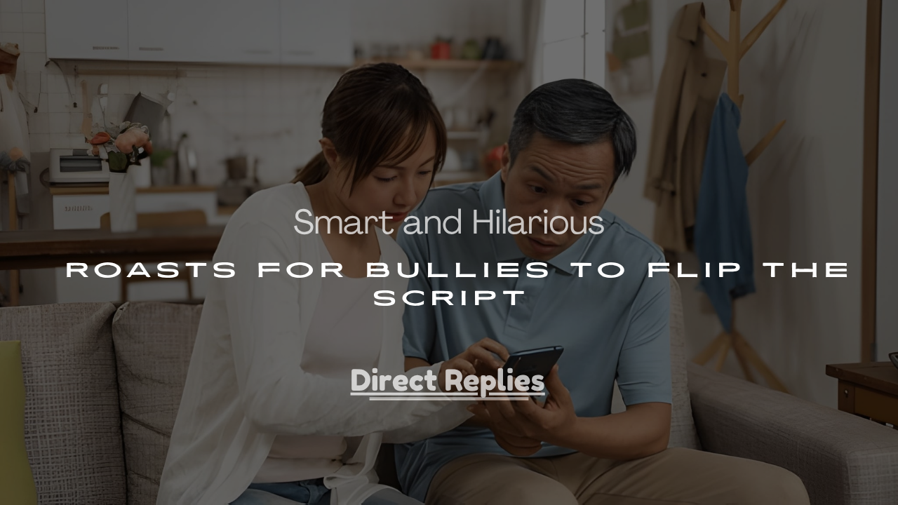 Roasts for Bullies to Flip the Script